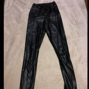 Aritzia Leather Pants